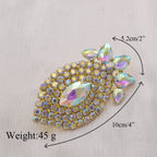 Rhinestone Statement Ring | Oversized | Resizable