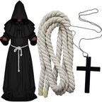 Hooded Monk Costume | Robe Set