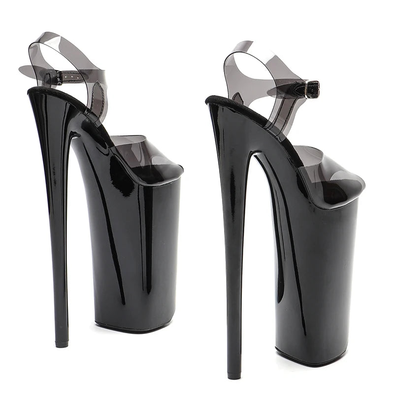 Clear Platform Sandals - 26cm Pole Dance Heels