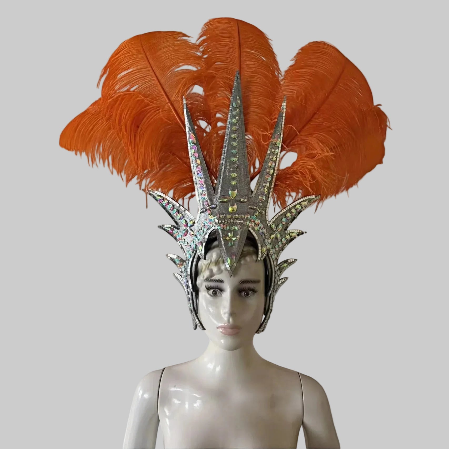 Feather Headdress - Samba Carnival Performance Crown