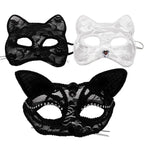 Cat Ear Lace Mask | Half-Face | 12 Styles