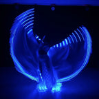 LED Dance Wings | Blue Light
