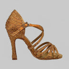 Dazzling Rhinestone Latin Dance Shoes