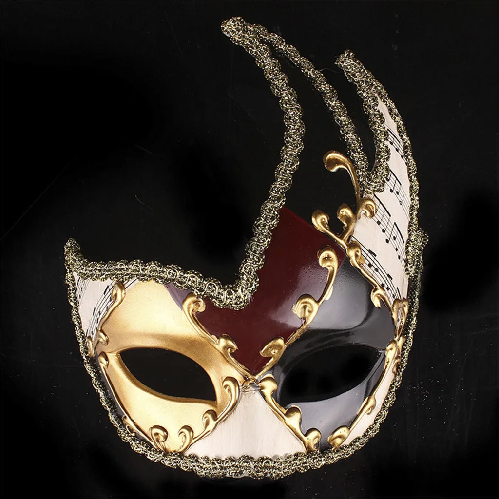 Venetian Masquerade Half-Face Mask | 14 Colors