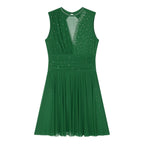 Lyrical Dance Dress | Rhinestone Mesh Skirt