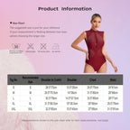 Women's Rhinestone Asymmetric Jumpsuit | One Long Leg & Sheer Mesh Illusion | Performance Bodysuit