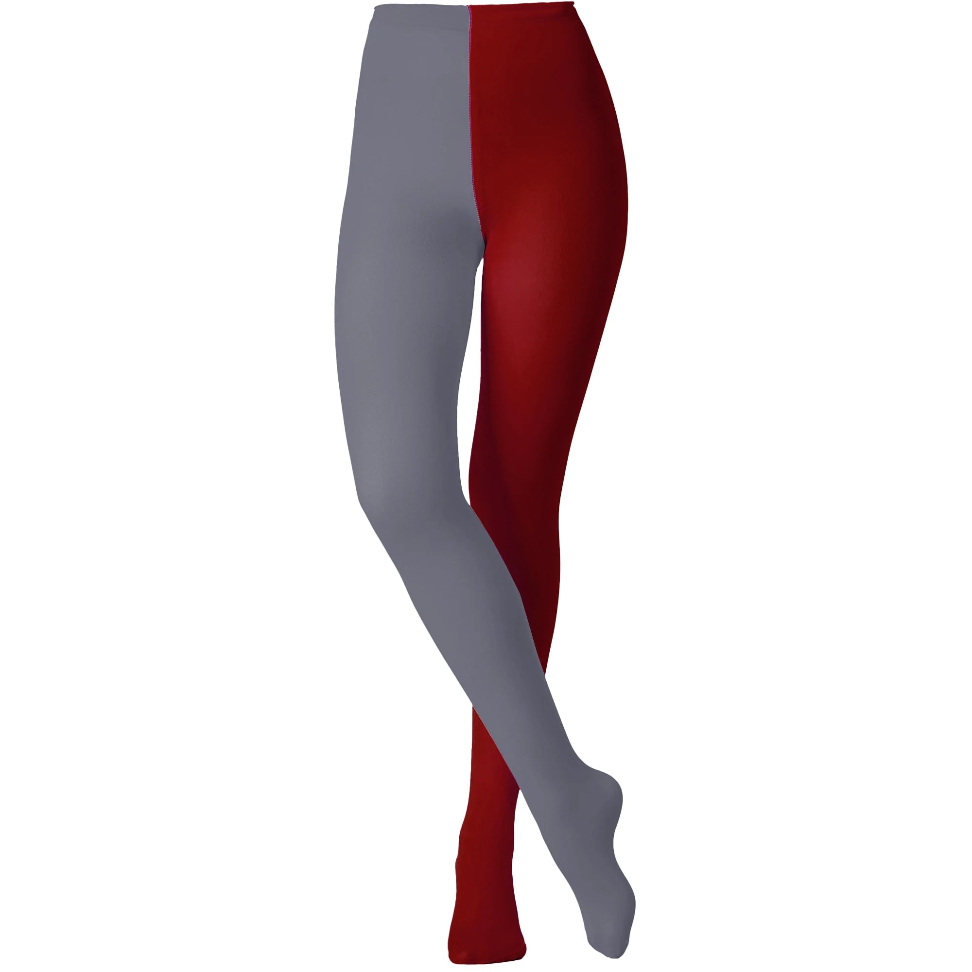 Two-Tone Colorblock Tights | Dopamine Colors | 27 Combos
