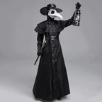 Plague Doctor Hooded Robe Costume | Medieval Cloak | S–5XL