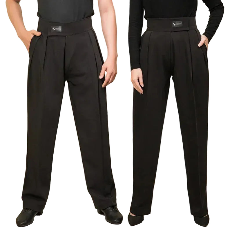 Latin Dance Trousers | High-Waist | Ballroom & Competition | 3 Colors
