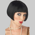 Classic Flapper Bob Wig - Short Straight Cosplay & Roaring 20s Style Wig