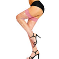 Rhinestone Thigh-High Fishnet Stockings | 4 Colors | One Size
