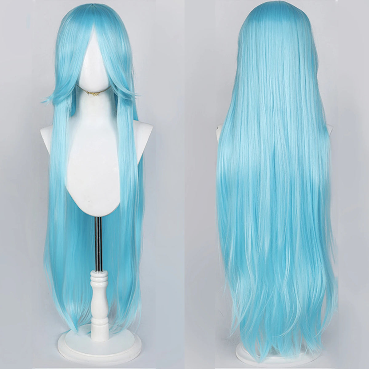 Long Straight Wig | Fringe | 100 cm