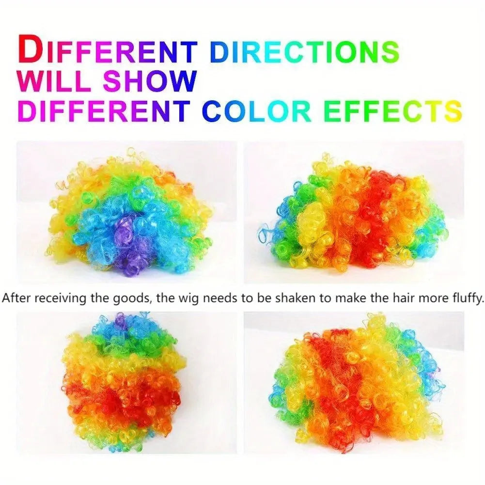 Rainbow Afro Wig | Pride & Stage