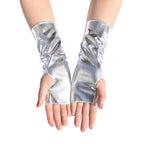 Glossy Fingerless Gloves | Stage