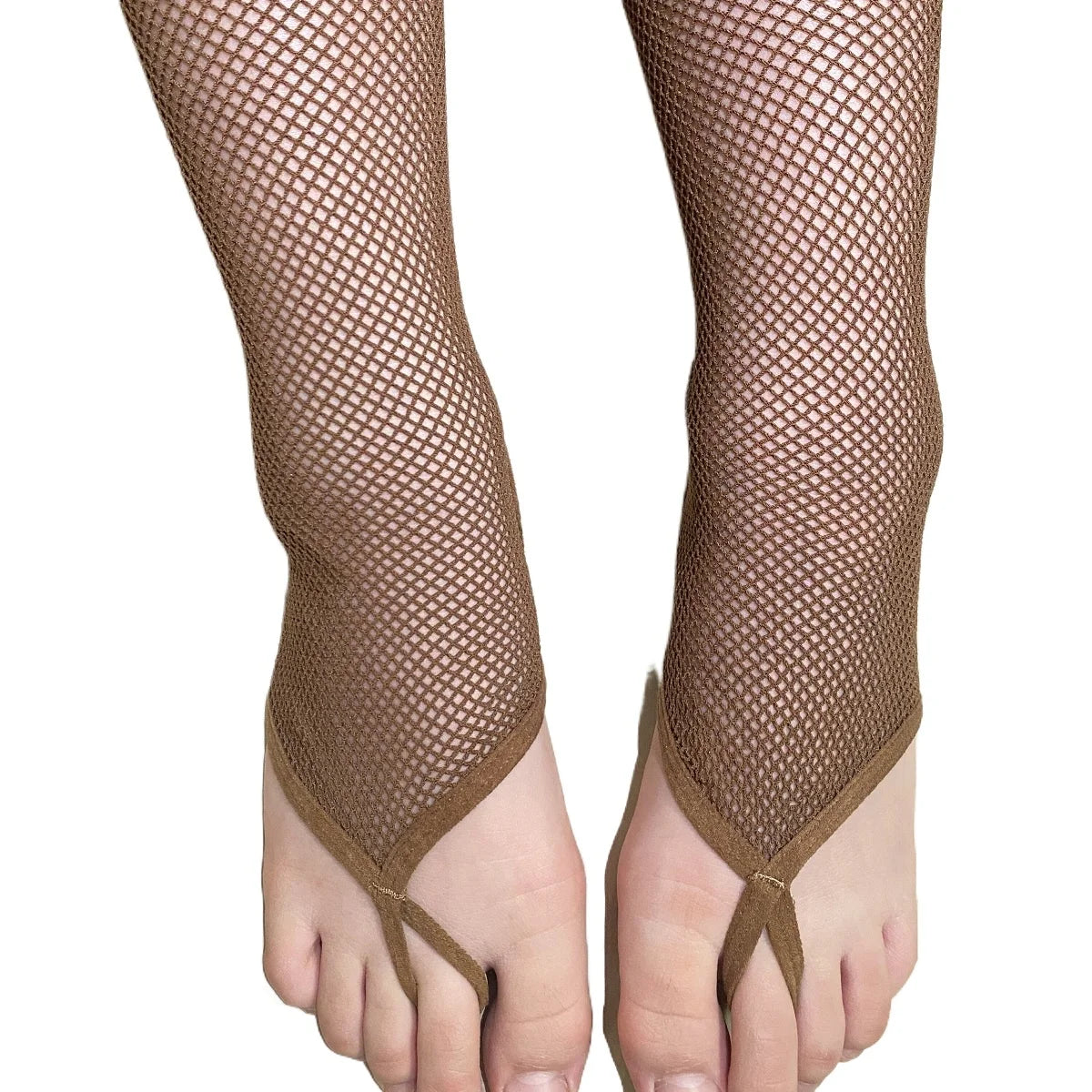 Open-Toe Dance Tights — Latin & Ballroom Performance Stockings