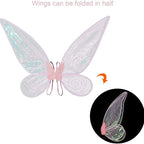 Fairy Accessory Set | Iridescent Butterfly Wings