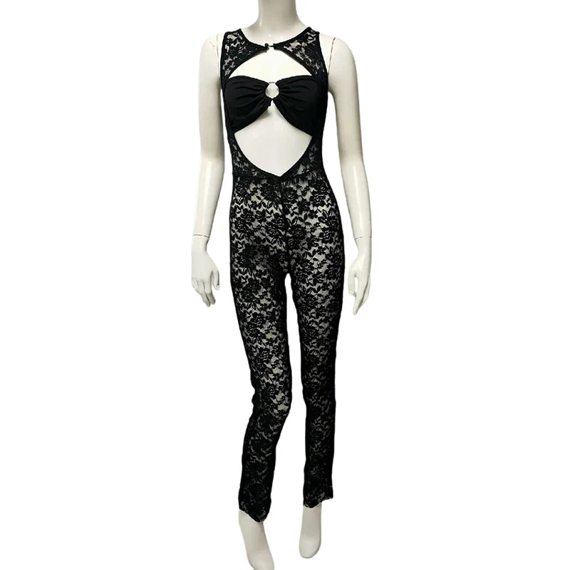 Black Button Top & Pants Two-Piece Set - High Stretch Outfit