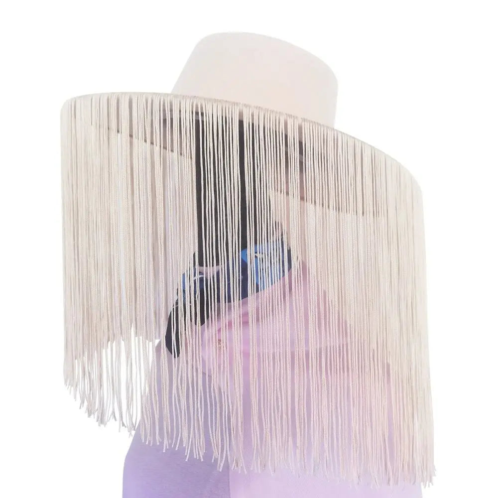 Wide-Brim Felt Hat | Dramatic Fringe