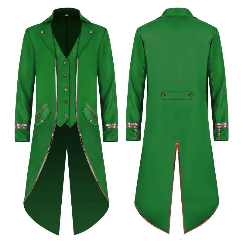 Victorian Tailcoat | Steampunk Gothic Jacket | 6 Colors