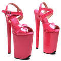 9-Inch Patent Platform Sandals