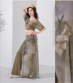 Belly Dance Practice Set | Batwing Top & Flare Pants