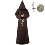 Hooded Monk Robe | Medieval Stagewear