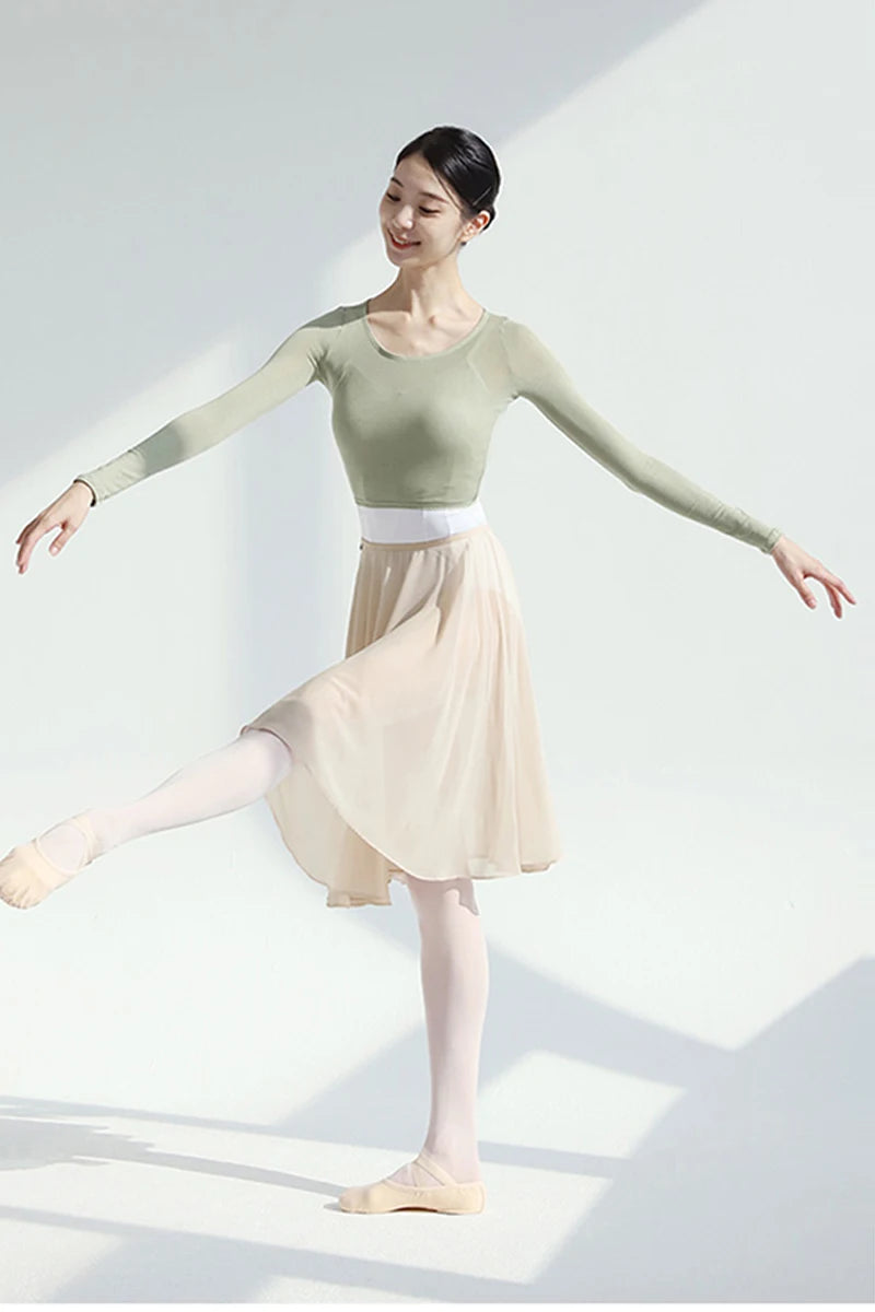 Ballet Skirt | Sheer Flowing Silhouette