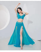Belly Dance Costume Set | 3-Piece | Mesh & Spandex