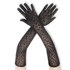 Sheer Lace Opera Gloves | 53 cm