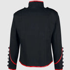 Military Frock Coat | Steampunk Gothic | Stand Collar