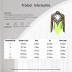 Prism Rhinestone Long-Sleeve Performance Leotard