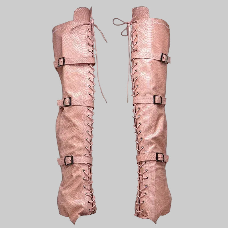 8-Inch Platform Pole Dance Thigh-High Boot Covers
