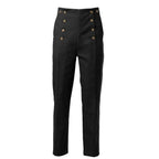 Victorian Steampunk Suspender Pants | High Waist | Men