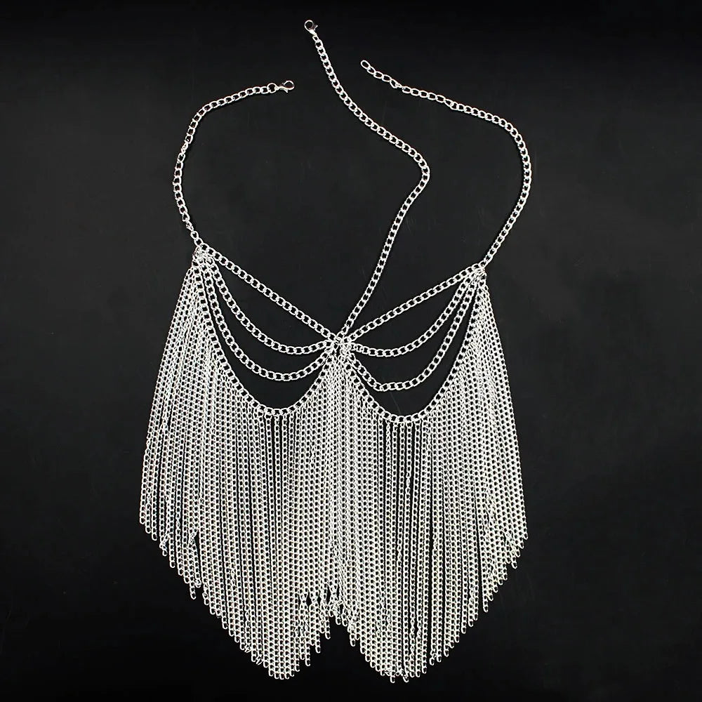 Rhinestone Chain Veil Mask | Crystal Face Jewelry | 15 Styles