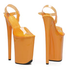9-Inch Clear Platform Sandals