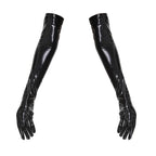 Glossy Opera Gloves | 53 cm