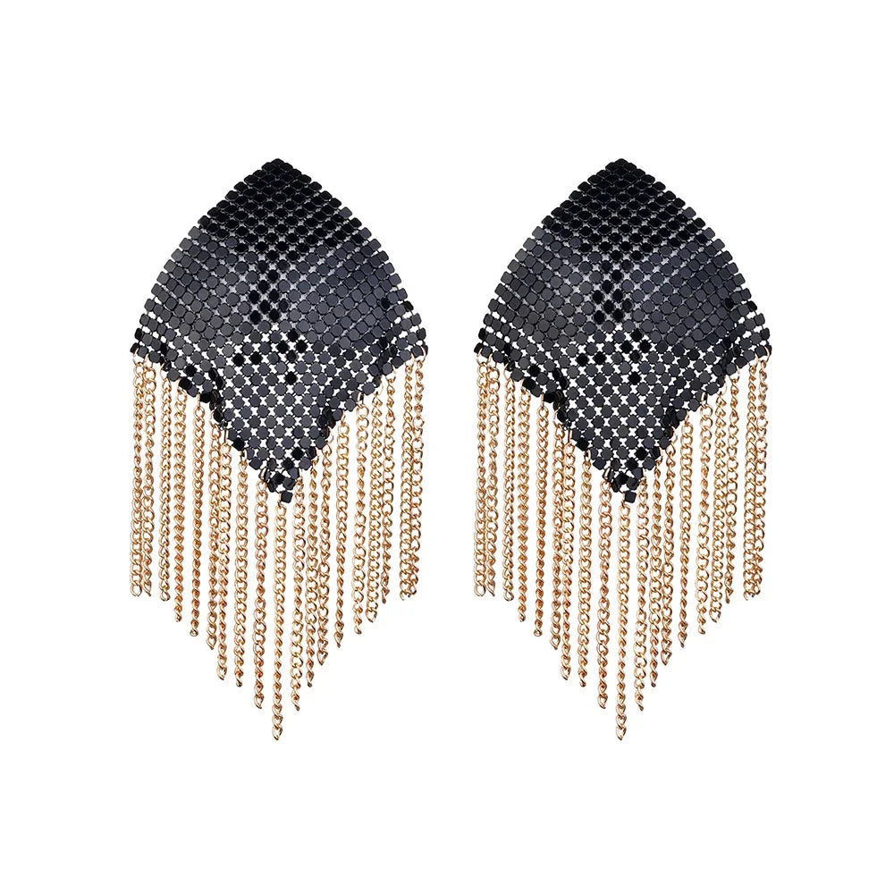 Rhinestone & Metal Nipple Covers - Reusable Pasties for Performers