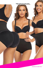 Padded Hip Enhancer Boyshorts | Butt Lifter Shapewear Panty