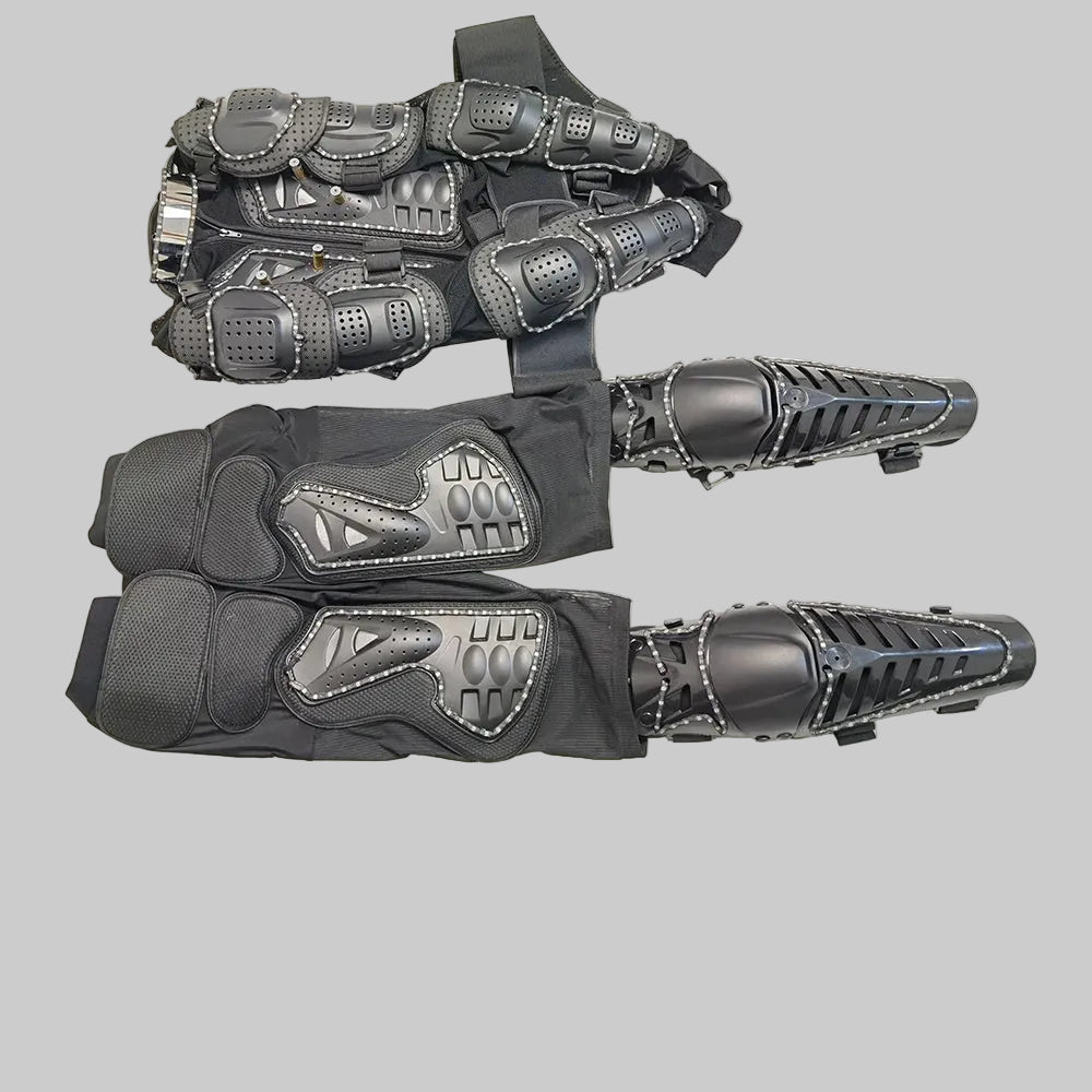 LED Robot Laser Armor Suit - RGB Performance Costume with Laser Effects