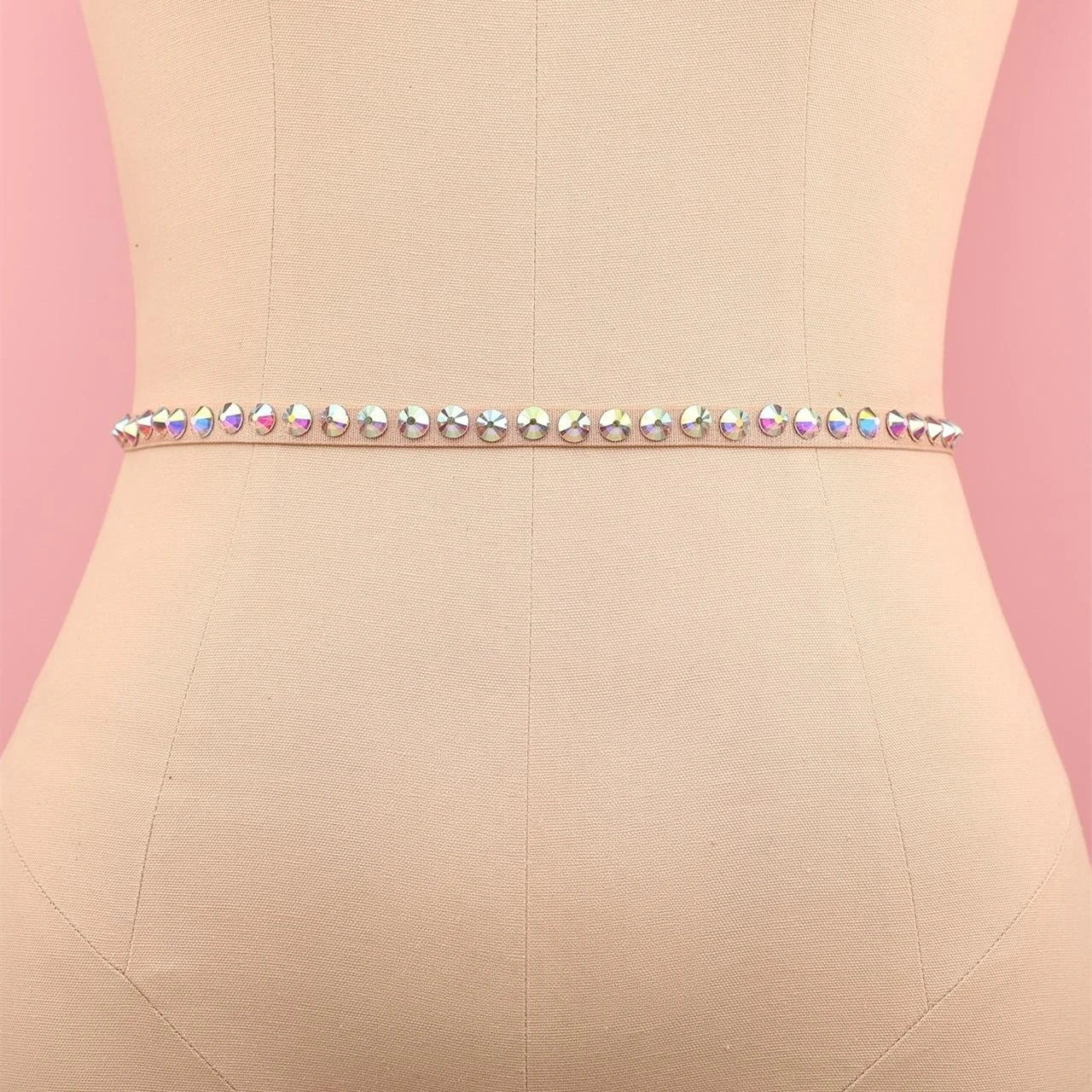 Belly Dance Chain Belt | Rhinestone Floral | Pearl & Alloy | 6 Styles