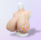 Huge Silicone Breast Forms | I, K & Z Cup | Half-Body