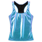 Metallic Racerback Tank Top | 9 Colors