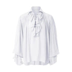 Renaissance Pirate Shirt | Lace-Up | Ruffled Cuffs | 4 Colors | S-3XL