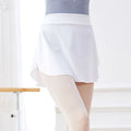 Curved Ballet Wrap Skirt | Side Split | Women | S–XXL