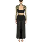 Lyrical Dance Set | Sequin Split Pants