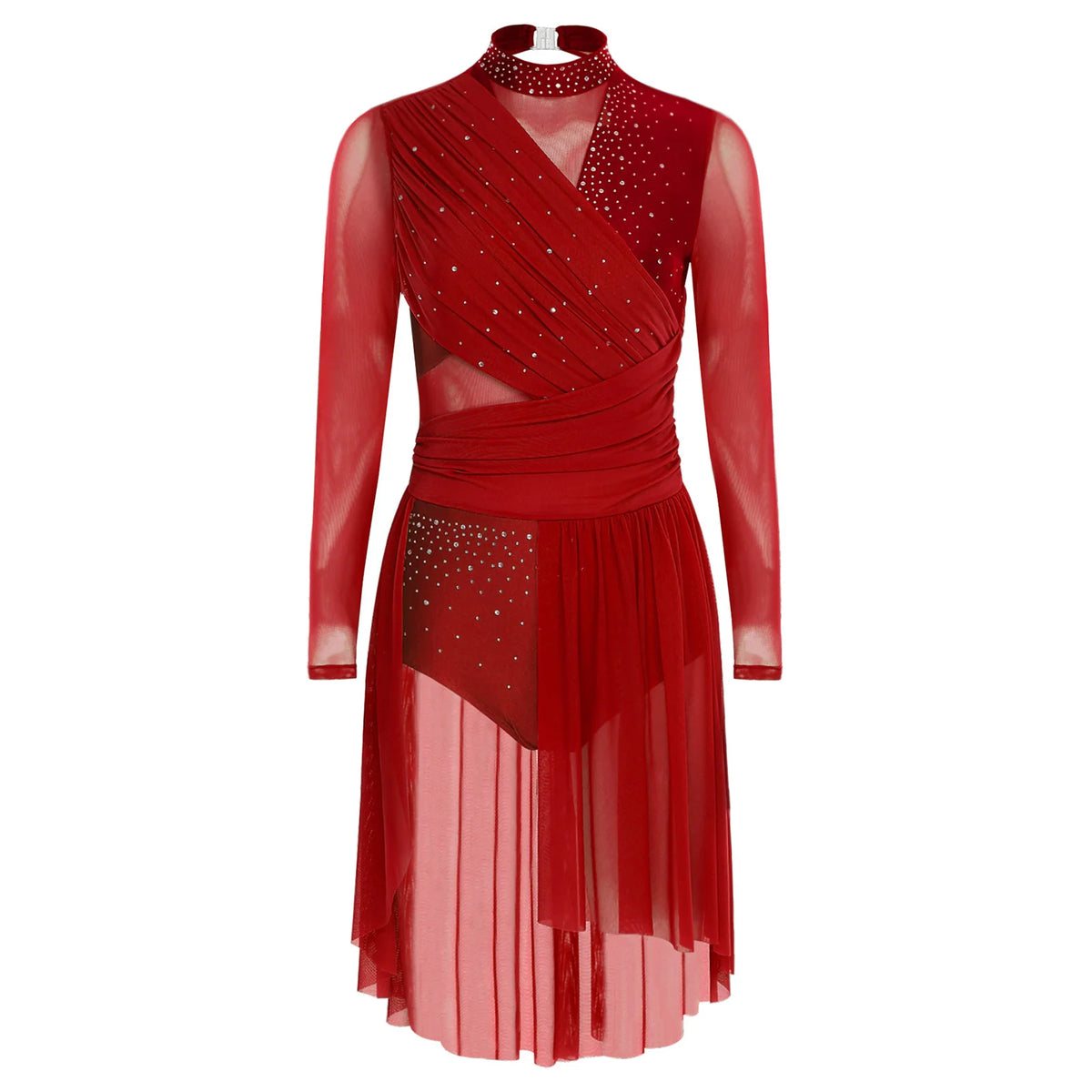 Lyrical Dance Dress | Flowing Mesh