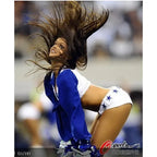Cowboys Cheerleader Costume | Full Set | Top, Shorts & Socks