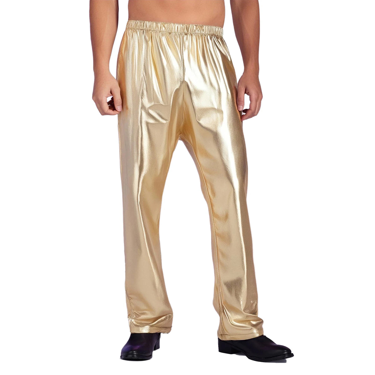 Men’s Metallic Dance Pants | Relaxed Fit