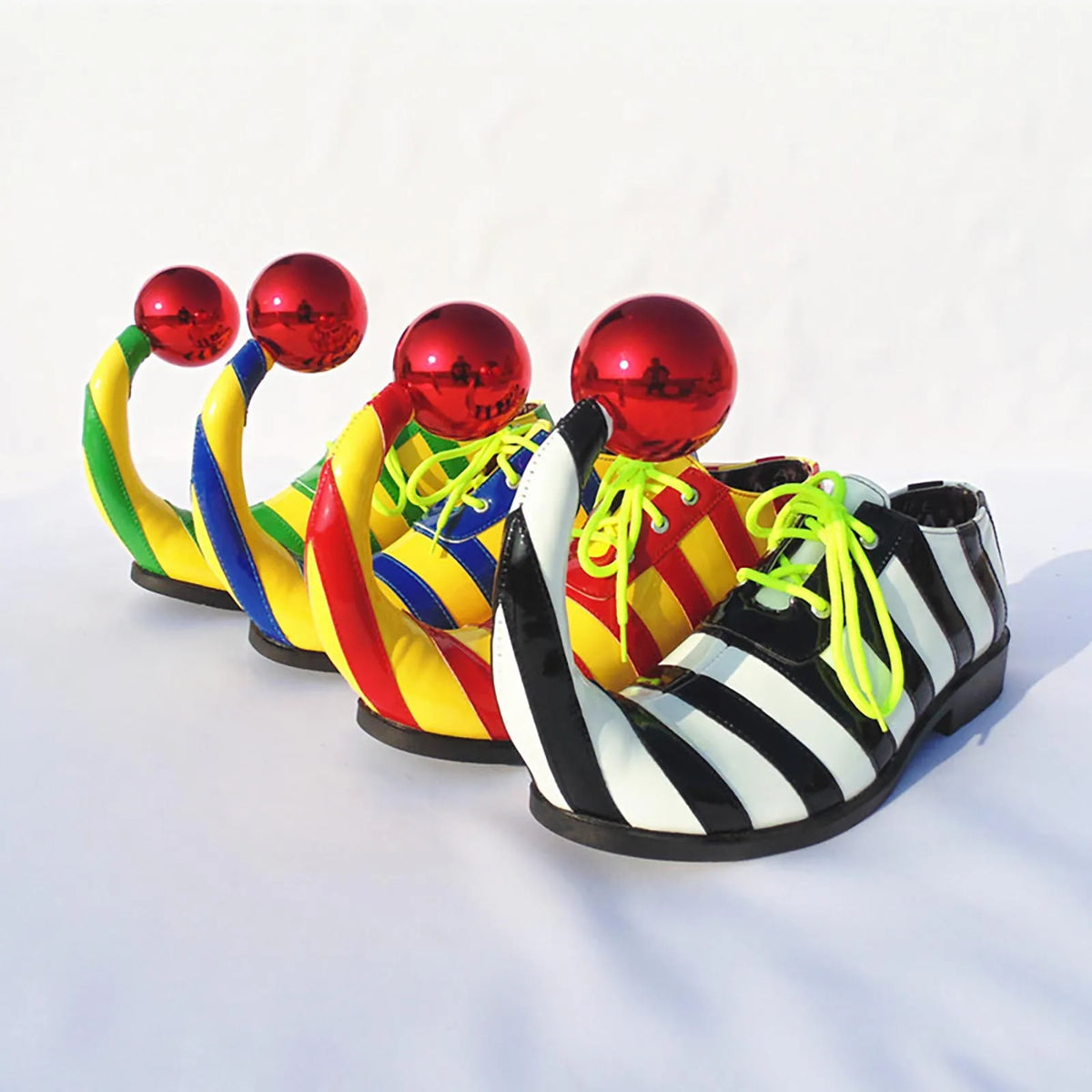 Clown Shoes | Faux Leather | Circus & Halloween