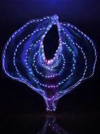 LED Belly Dance Wings | Light-Up Performance Wings | 300 LEDs